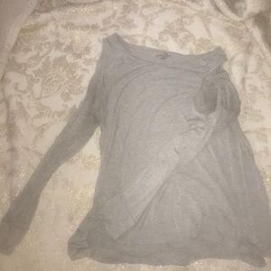 grey long sleeve